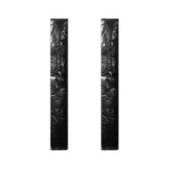 Housses de parasol avec fermeture éclair 2 pcs PE 250 cm