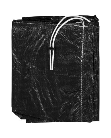 Housses de parasol avec fermeture éclair 2 pcs PE 250 cm