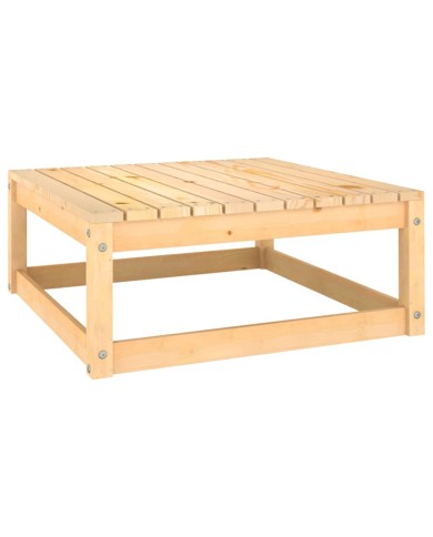 Salon de jardin 7 pcs avec coussins Bois de pin massif