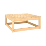 Salon de jardin 10 pcs avec coussins Bois de pin massif