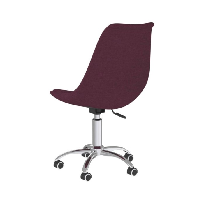 Chaise pivotante de salle à manger Violet Tissu