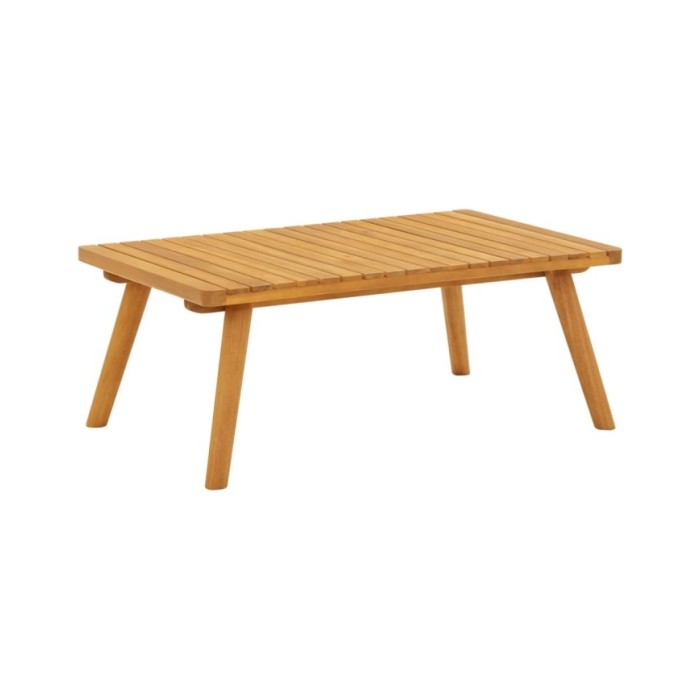 Salon de jardin 6 pcs avec coussins Bois d'acacia solide