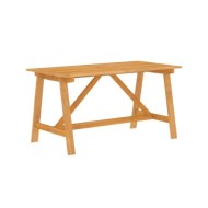 Ensemble de salle à manger de jardin 7 pcs Bois d'acacia solide