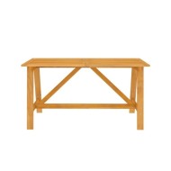 Ensemble de salle à manger de jardin 7 pcs Bois d'acacia solide