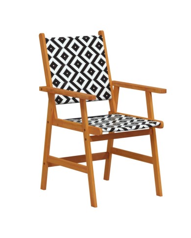 Ensemble de salle à manger de jardin 7 pcs Bois d'acacia solide