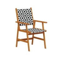 Ensemble de salle à manger de jardin 7 pcs Bois d'acacia solide