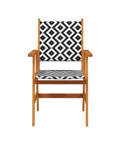 Ensemble de salle à manger de jardin 7 pcs Bois d'acacia solide