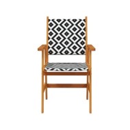 Ensemble de salle à manger de jardin 7 pcs Bois d'acacia solide