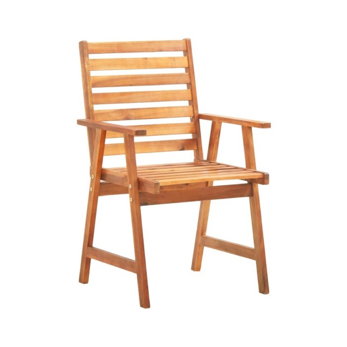Ensemble de salle à manger de jardin 3 pcs Bois d'acacia solide