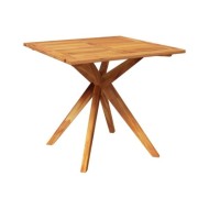 Ensemble de salle à manger de jardin 3 pcs Bois d'acacia solide