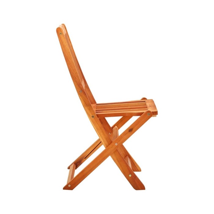 Chaises de jardin pliables 8 pcs Bois d'eucalyptus massif