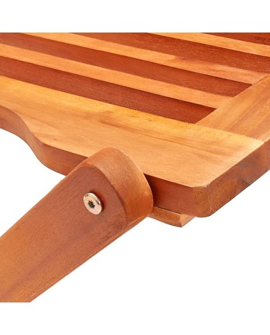 Chaises de jardin pliables 8 pcs Bois d'eucalyptus massif