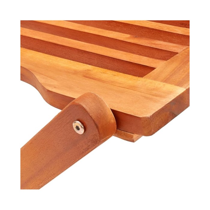 Chaises de jardin pliables 8 pcs Bois d'eucalyptus massif