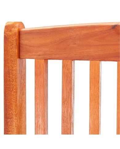 Chaises de jardin pliables 8 pcs Bois d'eucalyptus massif