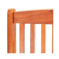 Chaises de jardin pliables 8 pcs Bois d'eucalyptus massif