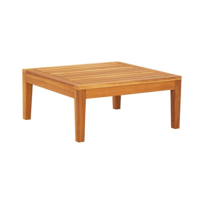 Salon de jardin 5 pcs avec coussins gris foncé Bois d'acacia