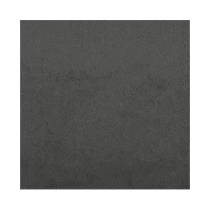 Chaise pivotante de salle à manger Gris foncé Velours