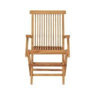 Chaises pliables de jardin 8 pcs Bois de teck solide