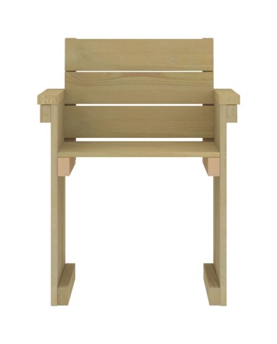 Meubles à dîner de jardin 7 pcs Bois de pin imprégné