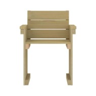 Meubles à dîner de jardin 7 pcs Bois de pin imprégné