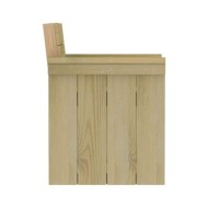 Meubles à dîner de jardin 7 pcs Bois de pin imprégné