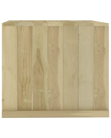 Meubles à dîner de jardin 7 pcs Bois de pin imprégné
