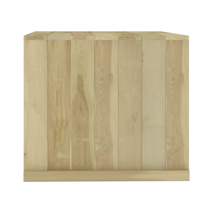 Meubles à dîner de jardin 7 pcs Bois de pin imprégné