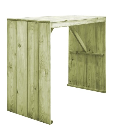 Meubles de bar de jardin 7 pcs Bois de pin imprégné