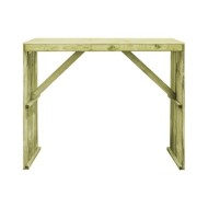 Meubles de bar de jardin 7 pcs Bois de pin imprégné