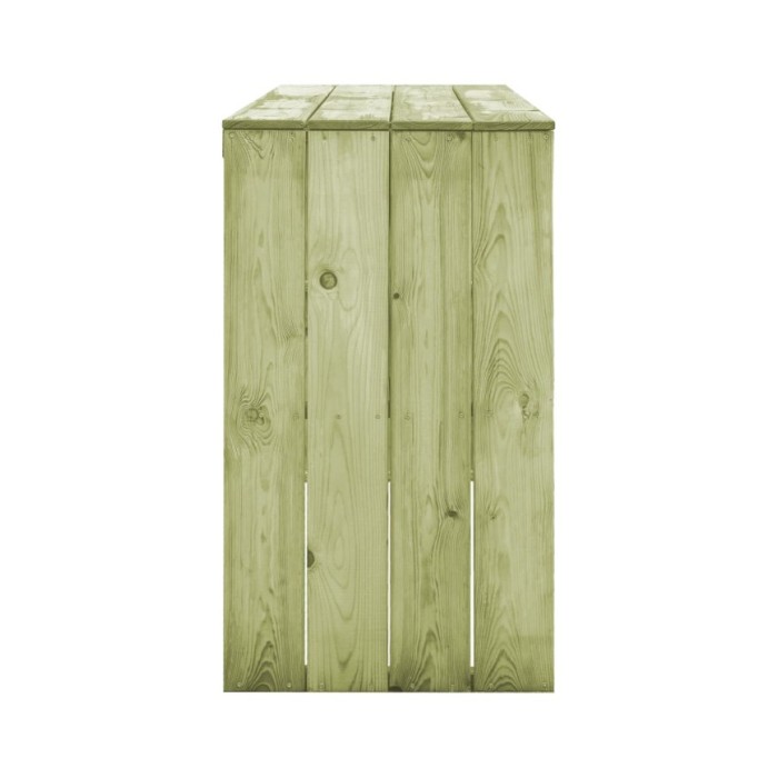 Meubles de bar de jardin 7 pcs Bois de pin imprégné