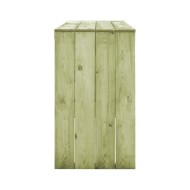 Meubles de bar de jardin 7 pcs Bois de pin imprégné