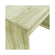 Meubles de bar de jardin 7 pcs Bois de pin imprégné