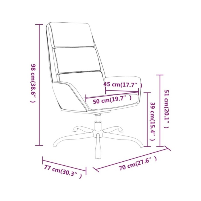 Chaise de relaxation avec repose-pied Marron Velours