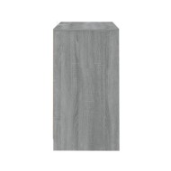 Buffets 2 pcs Sonoma gris 70x41x75 cm Aggloméré