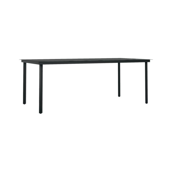 Ensemble de salle à manger de jardin 7 pcs Chêne