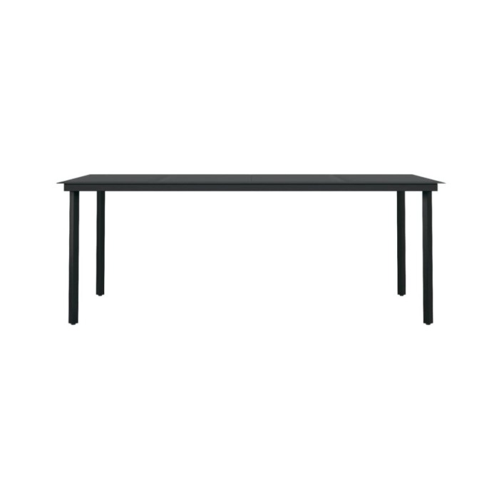 Ensemble de salle à manger de jardin 7 pcs Chêne