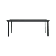 Ensemble de salle à manger de jardin 7 pcs Chêne