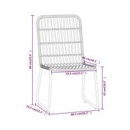 Ensemble de salle à manger de jardin 7 pcs Chêne