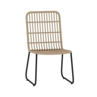 Ensemble de salle à manger de jardin 5 pcs Chêne