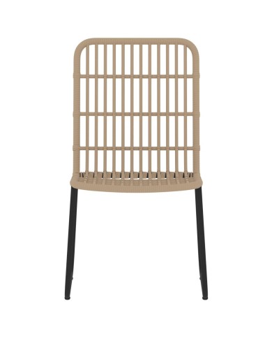 Ensemble de salle à manger de jardin 5 pcs Chêne