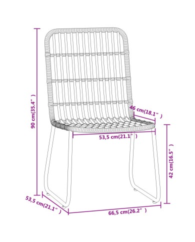 Ensemble de salle à manger de jardin 5 pcs Chêne
