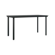 Ensemble de salle à manger de jardin 5 pcs Anthracite