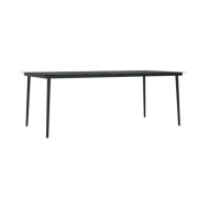 Ensemble de salle à manger de jardin 7 pcs Anthracite