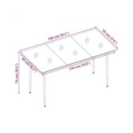 Mobilier à dîner d'extérieur avec coussins 7 pcs Gris et noir