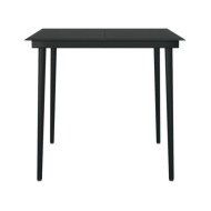 Ensemble de salle à manger de jardin 3 pcs Anthracite