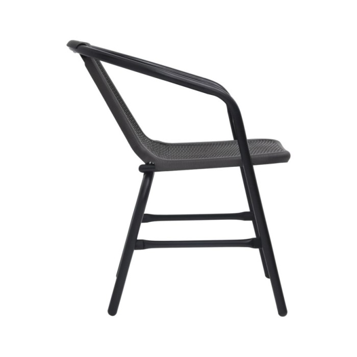 Chaises de jardin 8 pcs Rotin plastique et acier 110 kg
