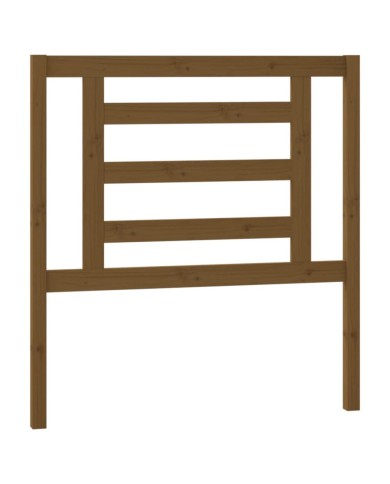 Lit coulissant Marron miel 2x(90x190) cm Bois de pin massif