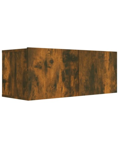 Ensemble de meubles TV 6 pcs Chêne fumé Bois d'ingénierie