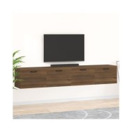 Armoires murales 2 pcs Chêne marron 100x36,5x35 cm