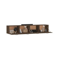 Armoires murales 2 pcs Chêne marron 100x36,5x35 cm